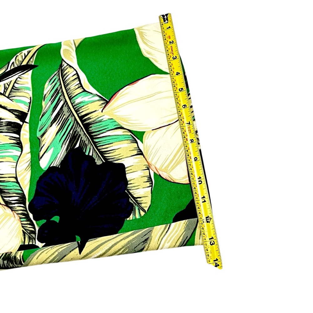 ANN TAYLOR Multi Color Floral The Drapey Wide Leg Crop Pant Size 16 - Picture 6 of 12